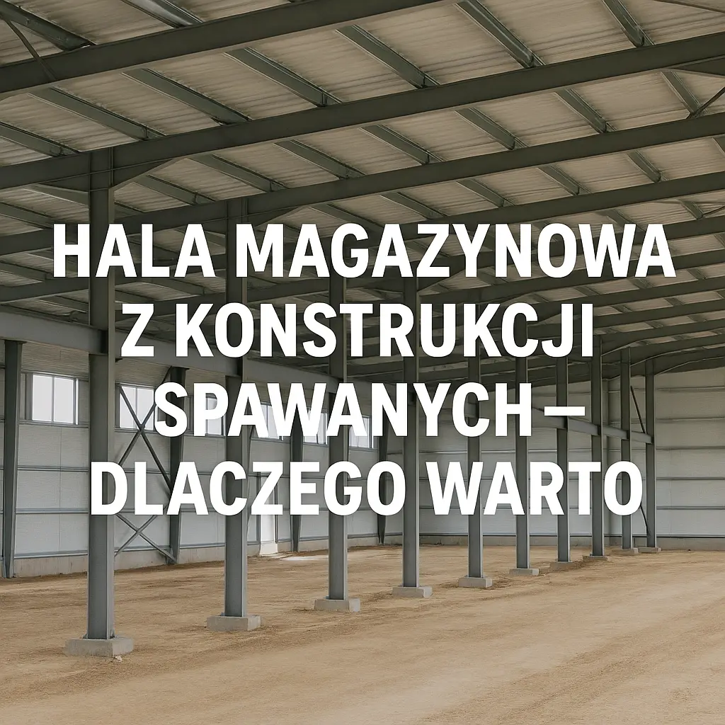 Hala magazynowa z konstrukcji spawanych – dlaczego warto